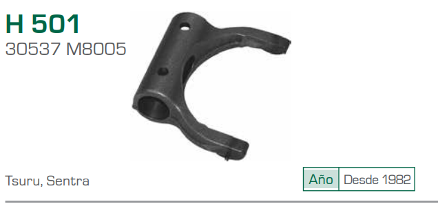 Imagen de H-501 HORQUILLA PARA CLUTCH NISSAN TSURU III 84-07