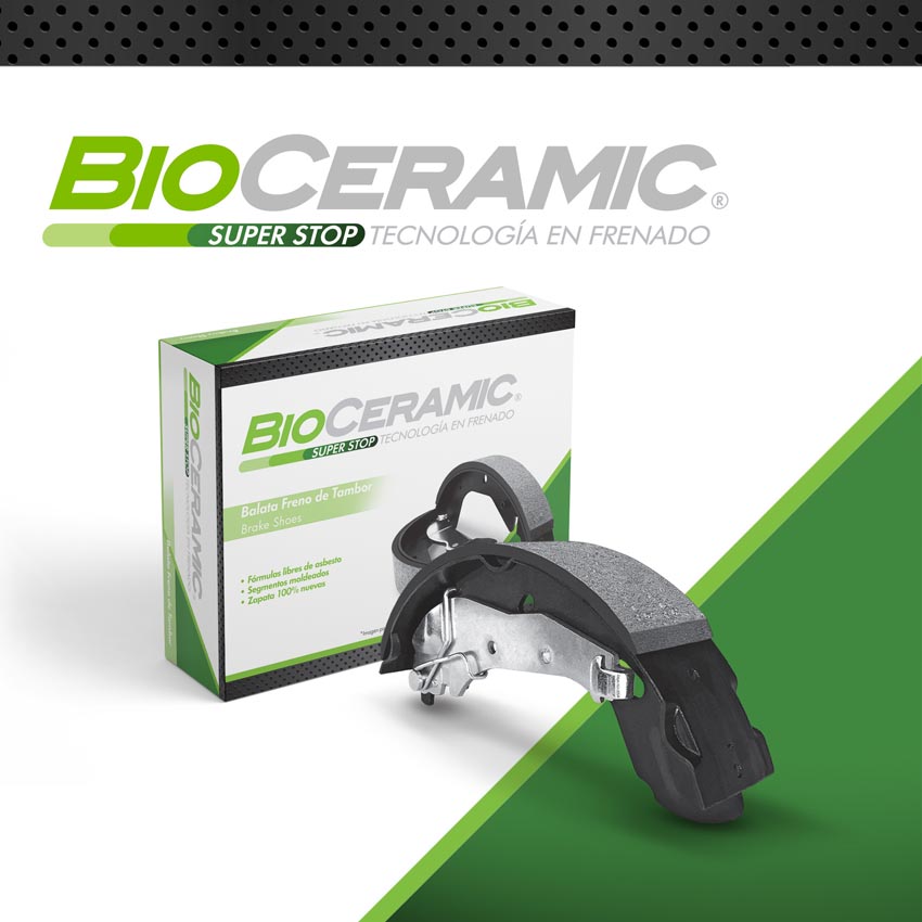 Imagen de BIO 1515-S801 BALATA FRENO DE TAMBOR TRASERA TOYOTA COROLLA 03-08