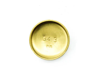 Imagen de LM 34.3 mm. SELLO DE LATON MILIMETRICO 34.3 MM
