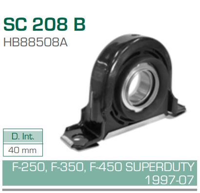 Imagen de SC-208-B SOPORTE PARA FLECHA CARDAN FORD F250 F350 F450 F550 SUPERDUTY 97-07
