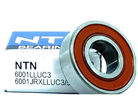 Imagen de NTN-6001-2RS BALERO BOLA NTN NORMAL =6001JRXLLUC3/L627=6001LLUC3/5C (INT 12MM EXT 28MM ALT 8MM)