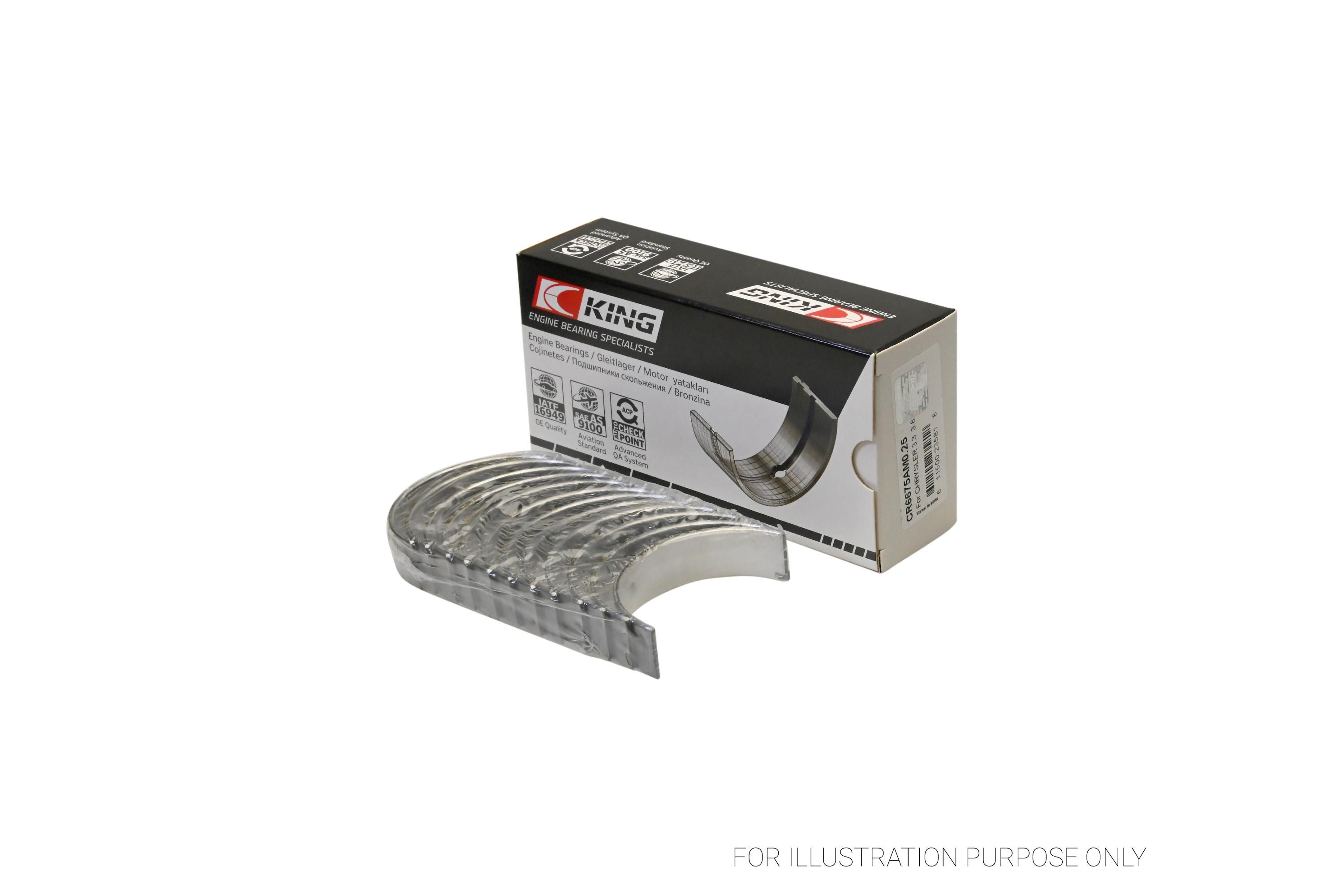 Imagen de CR-6676SI-030 METAL DE BIELA 030 MERCURY VILLAGER 3.0L V6 93-98 3.3L V6 99-02 NISSAN D21 3.0L V6 86-94 MAXIMA 3.0L V6 84-01 FRONTIER 3.3L V6 99-04 PATHFINDER 3.0L V6 86-95 3.3L V6 96-04 XTERRA 3.3L V6 99-04