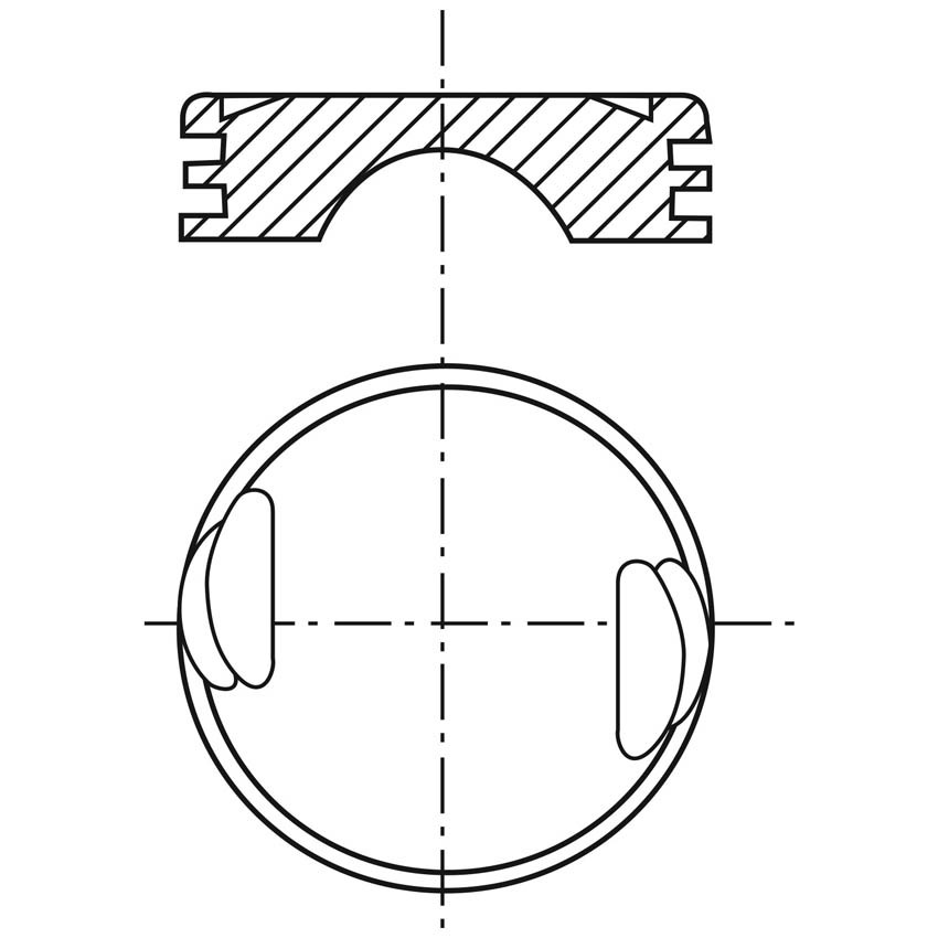 Imagen de P140FP-STD PISTONES PARA MOTOR STD FORD PINTO 2.3L L4 SOHC 8V 74-93 COURIER 2.3L L4 SOHC 8V 74-93 MUSTANG 2.3L L4 SOHC 8V 74-93 DIAM. 95.972 MM PERNO 23.16 MM RANURA 1.98X1.98X4.76 (2C4203)