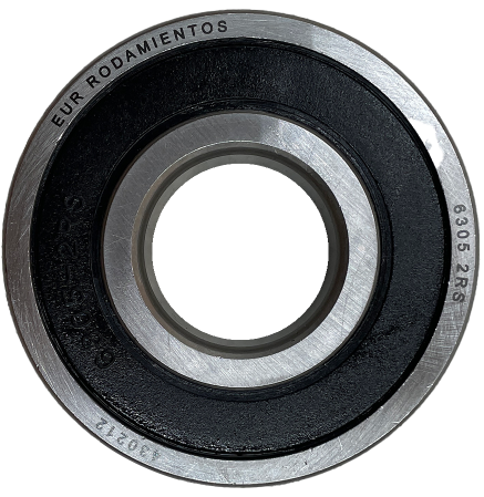 Imagen de 6305 2RS EUR BALERO RIGIDO DE BOLAS INT 25MM EXT 62MM ALT 17MM