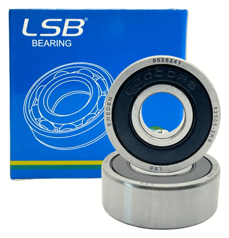 Imagen de 62000 2RS LSB BALERO RIGIDO DE BOLAS INT 10MM EXT 26MM ALT 10MM