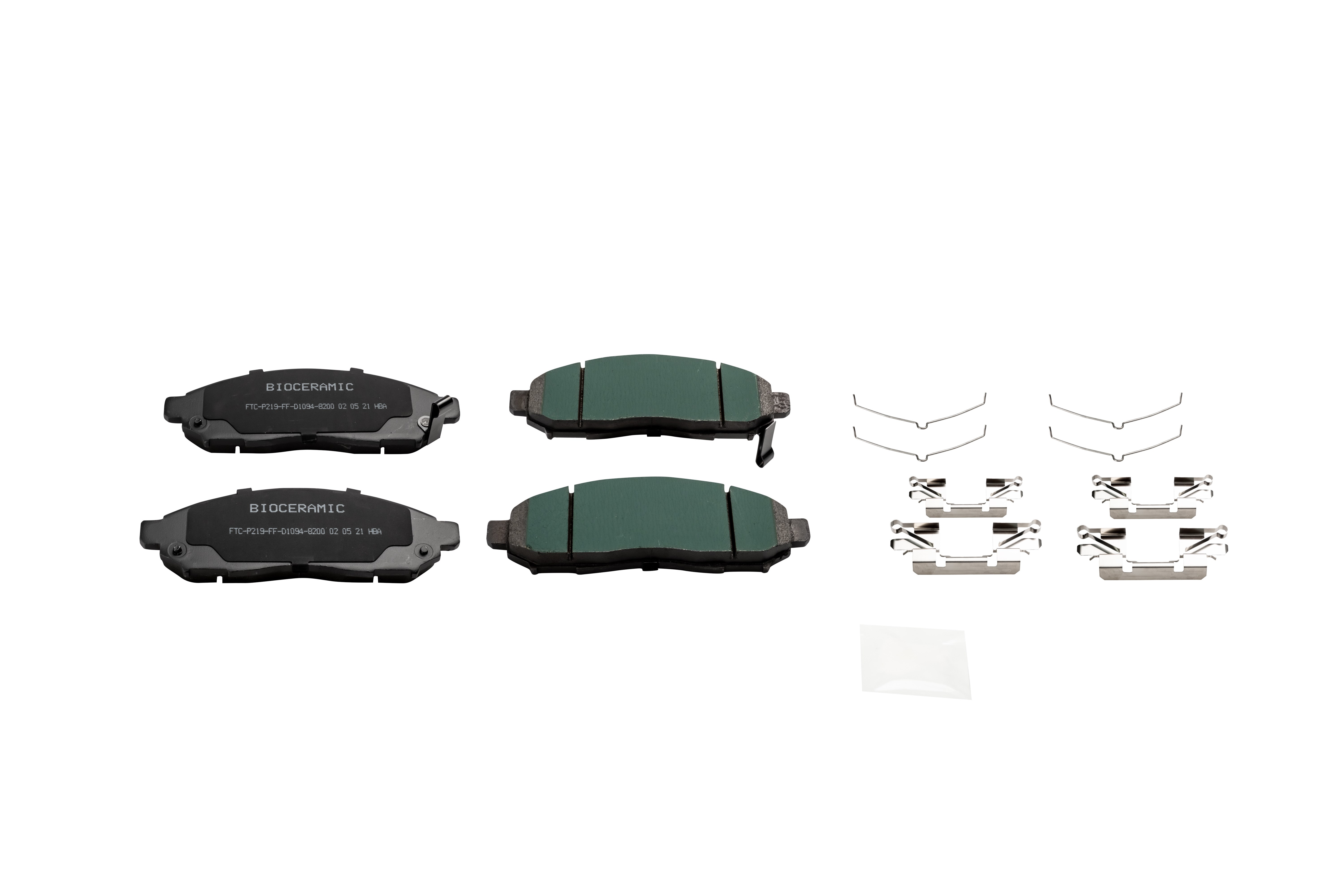 Imagen de BIO8200-D1094 BALATA FRENO DE DISCO DELANTERA NISSAN FRONTIER 05-17 PATHFINDER 05-12 XTERRA 06-13 LEAF 11-16 SUSUKI EQUATOR 09-12