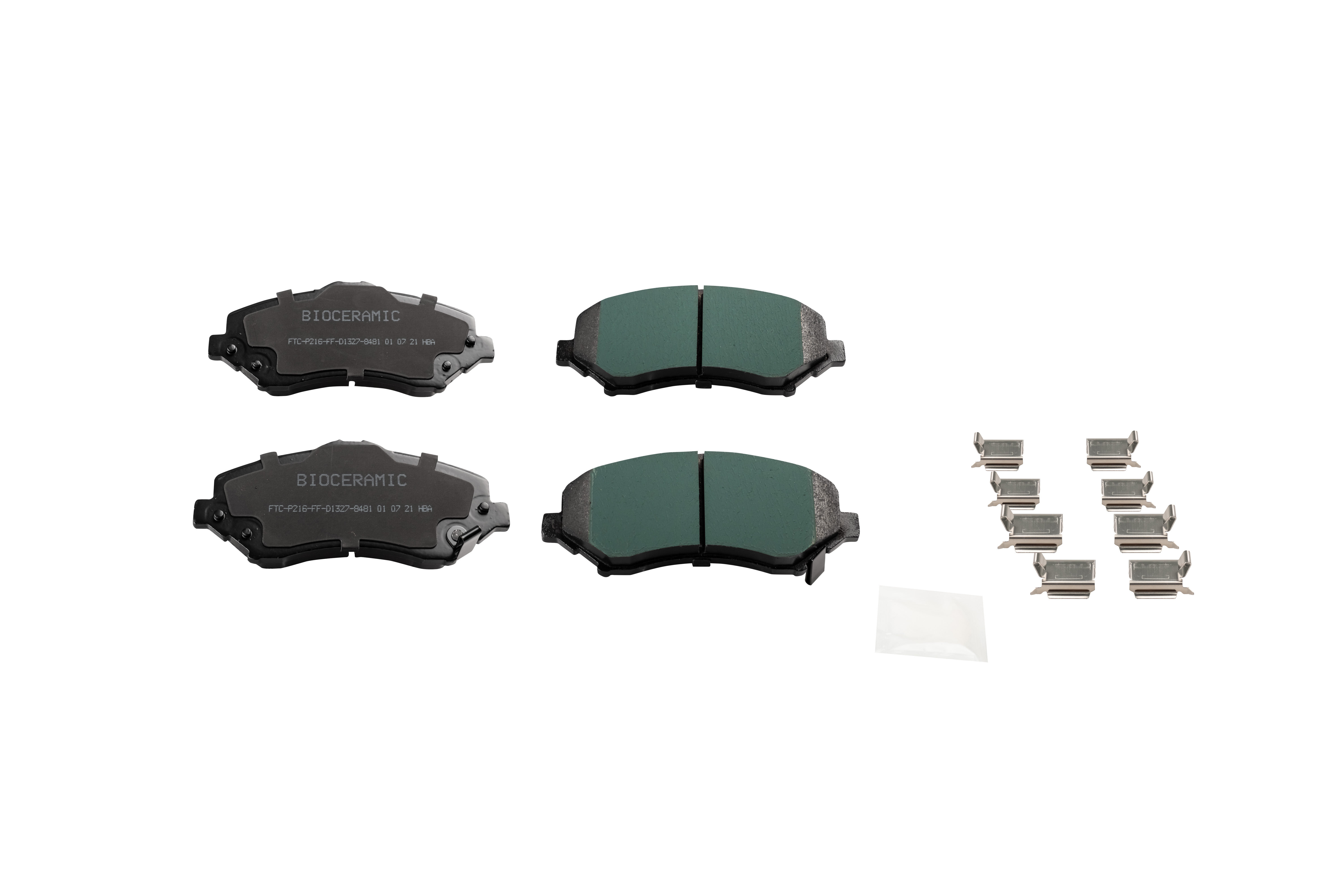 Imagen de BIO8481-D1327 BALATA FRENO DE DISCO DELANTERA CHRYSLER TOWN COUNTRY 09-11 DODGE GRAND CARAVAN 09-11 JOURNEY 09-13 NITRO 11-13 VOLKSWAGEN ROUTAN 2012