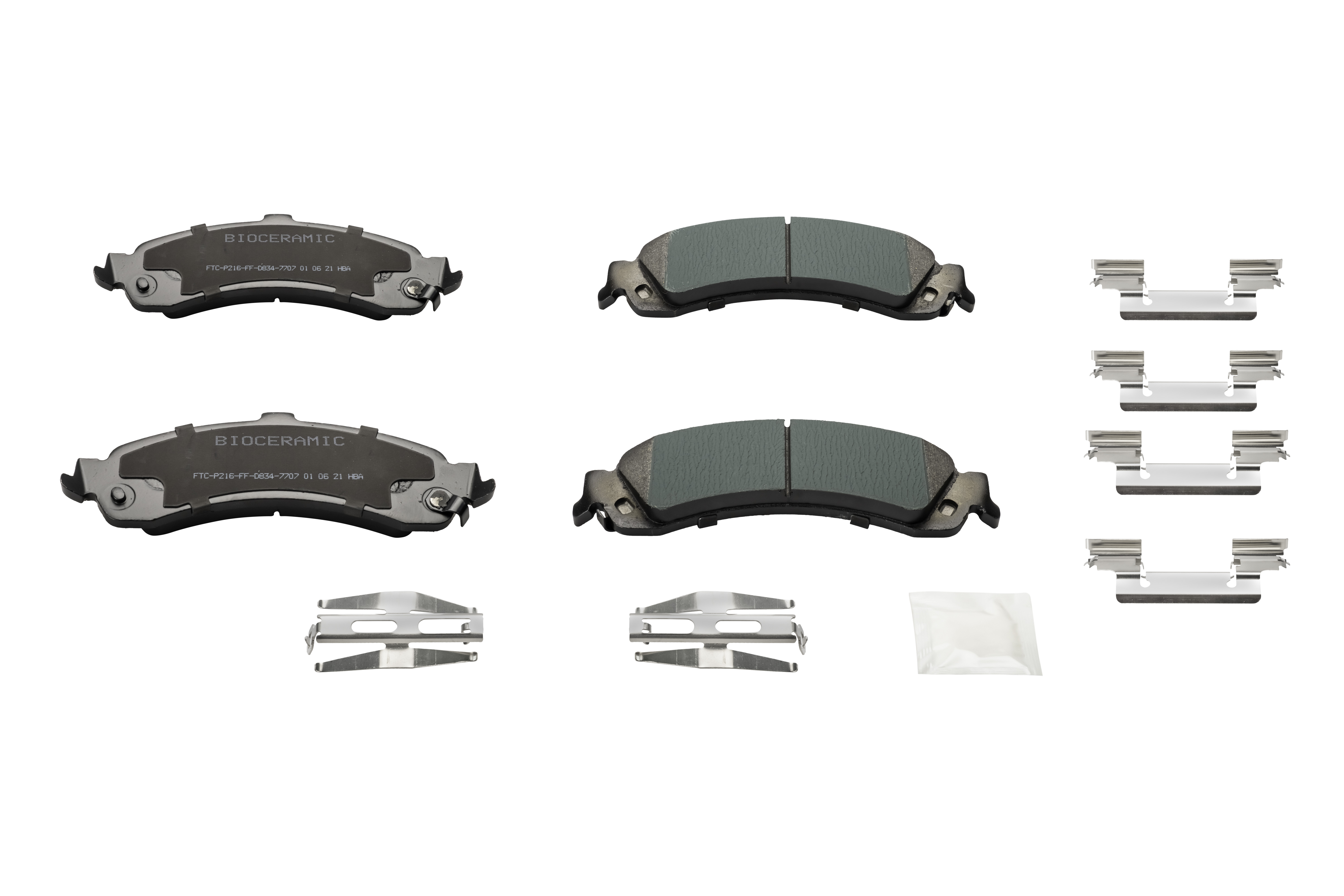 Imagen de BIO 7707-D834 BALATA FRENO DE DISCO TRASERA CADILLAC ESCALADE 02-06 CHEVROLET AVALANCHE 1500 02-06 SILVERADO 1500 02-06 SUBURBAN TAHOE 02-06