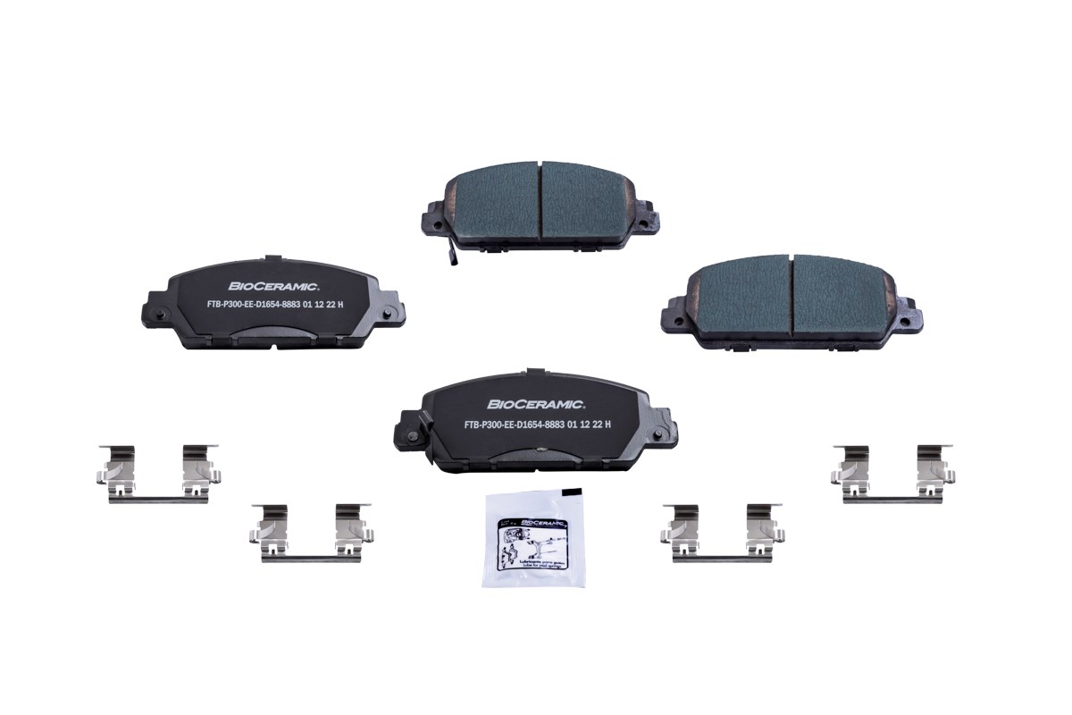 Imagen de BIO8883-D1654 BALATA FRENO DE DISCO DELANTERA HONDA ACCORD 13-19 HR-V 16-21