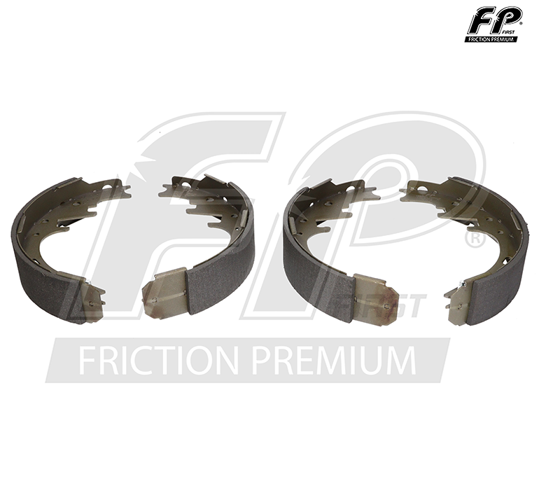 Imagen de 2182-S723FP BALATA FRENO DE TAMBOR TRASERA FORD E150 97-03 ECONOLINE 03-06 F150 97-01 CLUB WAGON 95-98