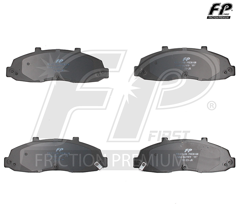 Imagen de 7558-D679FP BALATA FRENO DE DISCO DELANTERA FORD PICK-UP F150 (97-99) - PICK-UP F150 (04) - LOBO -(96-02) - LINCOLN BLACKWOOD (02-03)