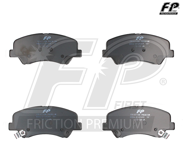 Imagen de 8806-D1593FP BALATA FRENO DE DISCO DELANTERA HYUNDAI ATTITUDE (12-14) - ACCENT (12-18) - KIA RIO (12-19)