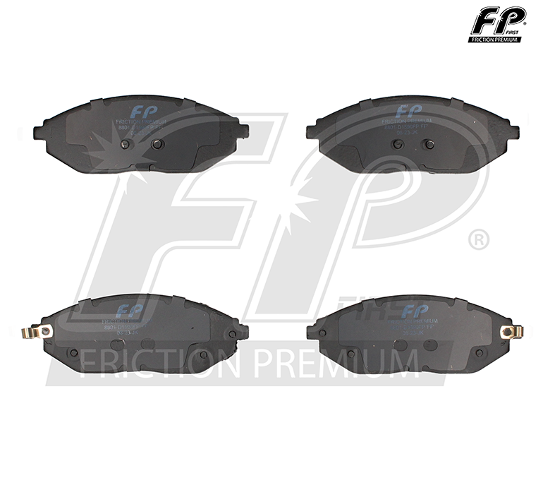 Imagen de 8801-D1590FP BALATA FRENO DE DISCO DELANTERA CHEVROLET BEAT (18-21) - SPARK CLASSIC (11-16)