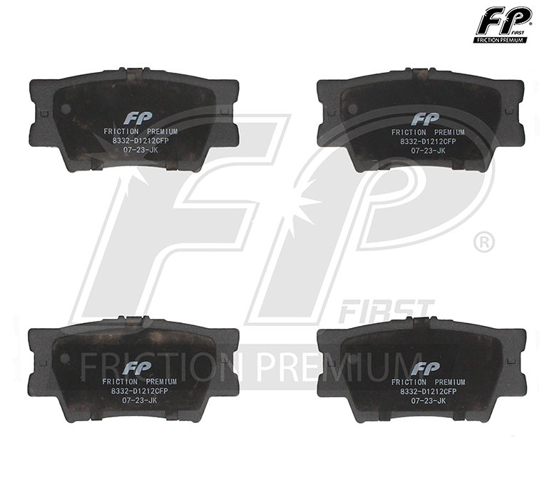Imagen de 8332-D1212CFP BALATA FRENO DE DISCO TRASERA PONTIAC VIBE (09-10) - TOYOTA AVALON (08-17) - CAMRY (07-17) - MATRIX (09-13) - RAV4 (06-17)
