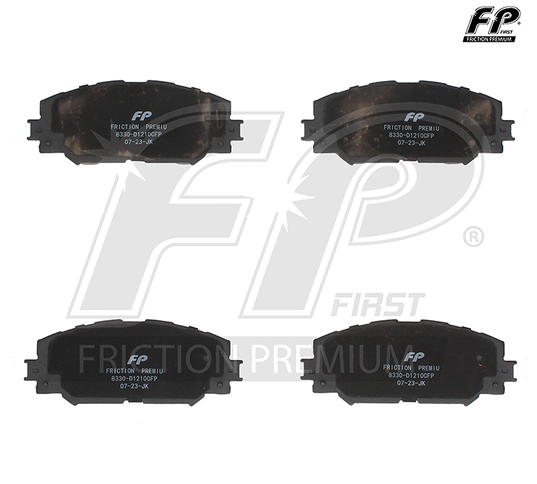 Imagen de 8330-D1210CFP BALATA FRENO DE DISCO DELANTERA TOYOTA COROLLA (09-19) - MATRIX (09-14) - PRIUS V (12-17) - RAV-4 (06-18)