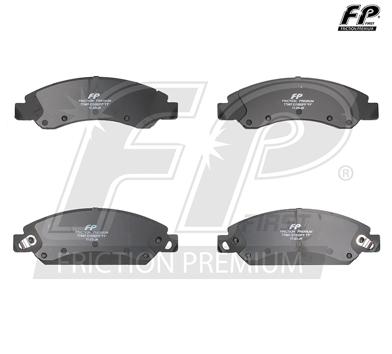 Imagen de 7997-D1092FP BALATA FRENO DE DISCO DELANTERA CADILLAC ESCALADE (07-08) - CHEV. AVALANCHE (07-08) - SILVERADO 1500 (05-08) - SUBURBAN 1500 (07-08) - TAHOE (07-08) - GMC SIERRA 1500 (05-08) - YUKON (07-08)