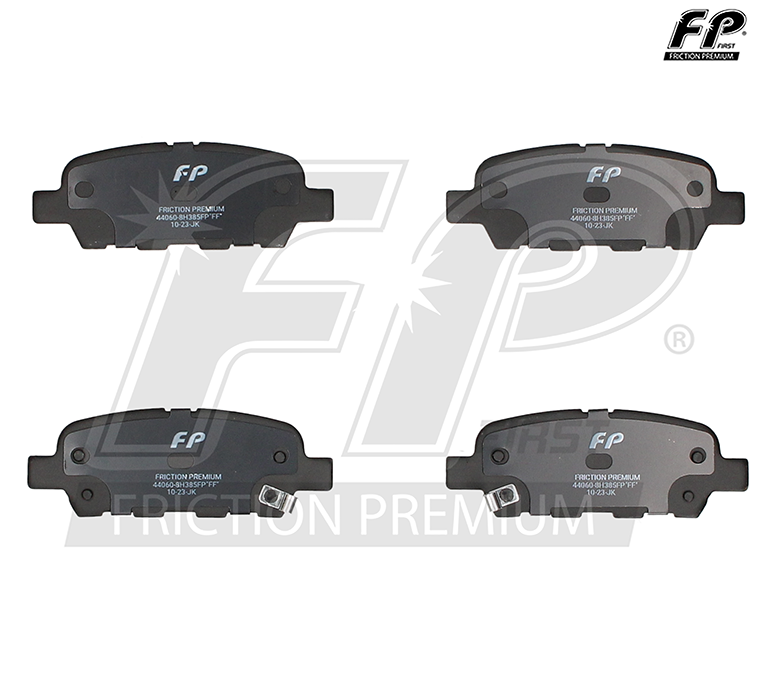 Imagen de 44060-8H385FP BALATA FRENO DE DISCO TRASERA NISSAN 350Z 03-09 - ALTIMA 02-06 - ALTIMA SE-R 06-07 - MAXIMA 03-08 - MURANO 03-07 - QUEST 04-09 - X-TRAIL 01-09