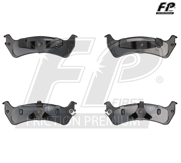 Imagen de 7545A-D667FP BALATA FRENO DE DISCO TRASERA FORD EXPLORER 95-04 - EXPLORER SPORT TRAC 02-05 RANGER  98-02 MOUNTAINEER 97-01