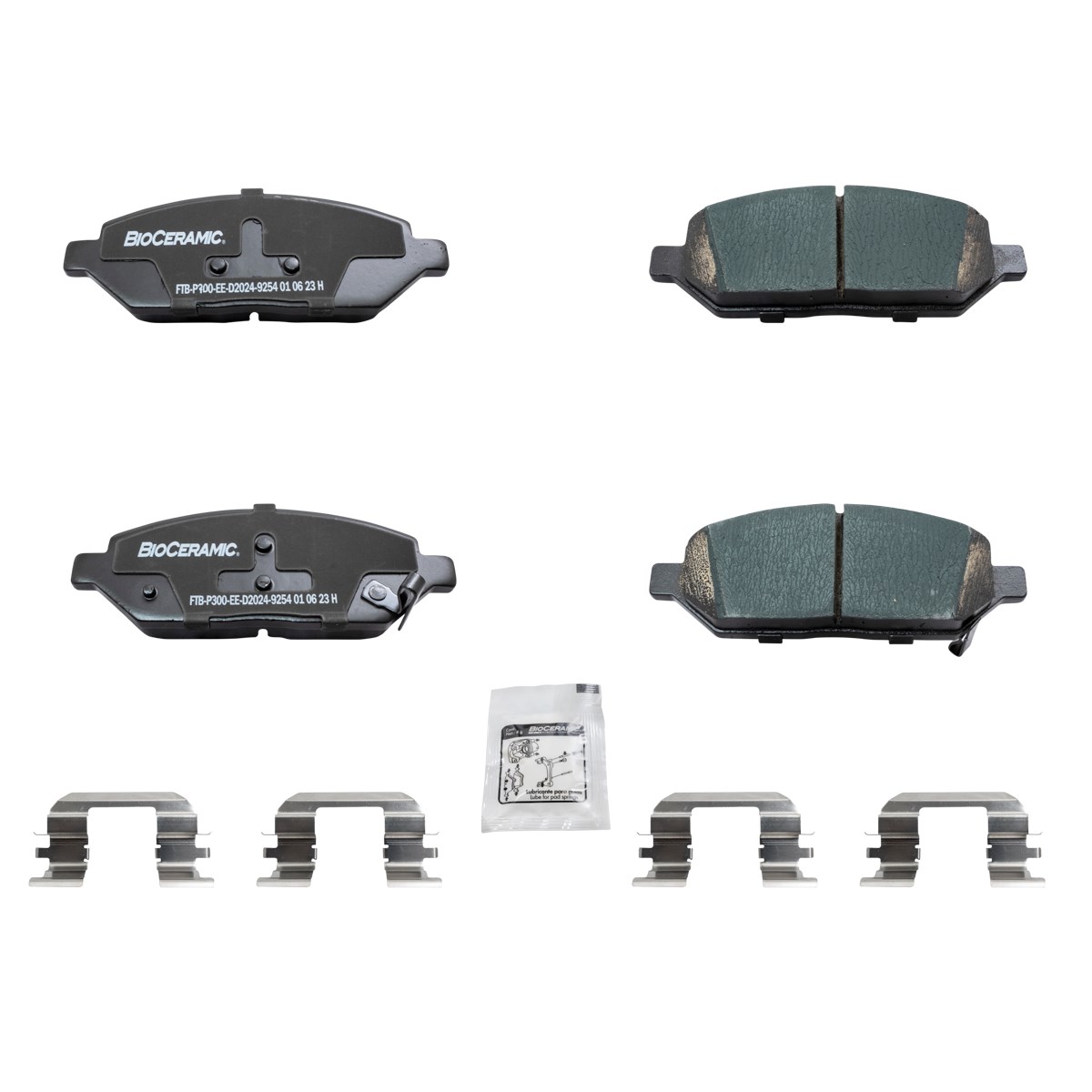 Imagen de BIO9254-D2024 BALATA FRENO DE DISCO DELANTERA CHEVROLET SPARK NG LT LTZ 16-20