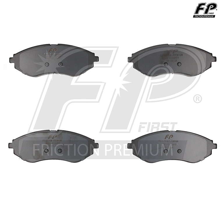 Imagen de 8385-D1269FP BALATA FRENO DE DISCO DELANTERA CHEVROLET SPARK 2011 PONTIAC G3 07-08