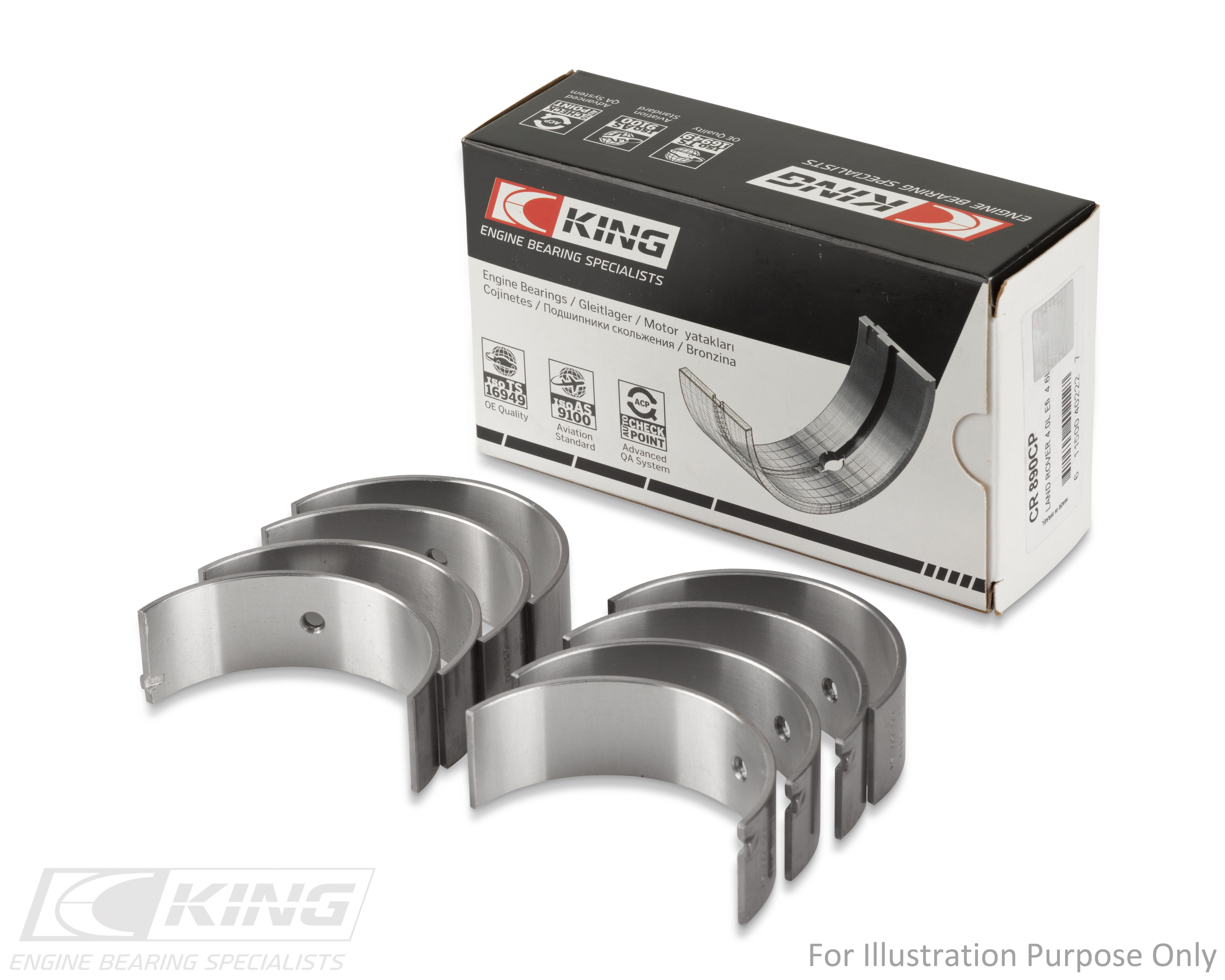Imagen de CR-424AM-010 METAL DE BIELA 010 CHRYSLER LEBARON 2.2L 2.5L L4 82-95 PLYMOUTH VOYAGER 2.2L 2.5L L4 84-95
