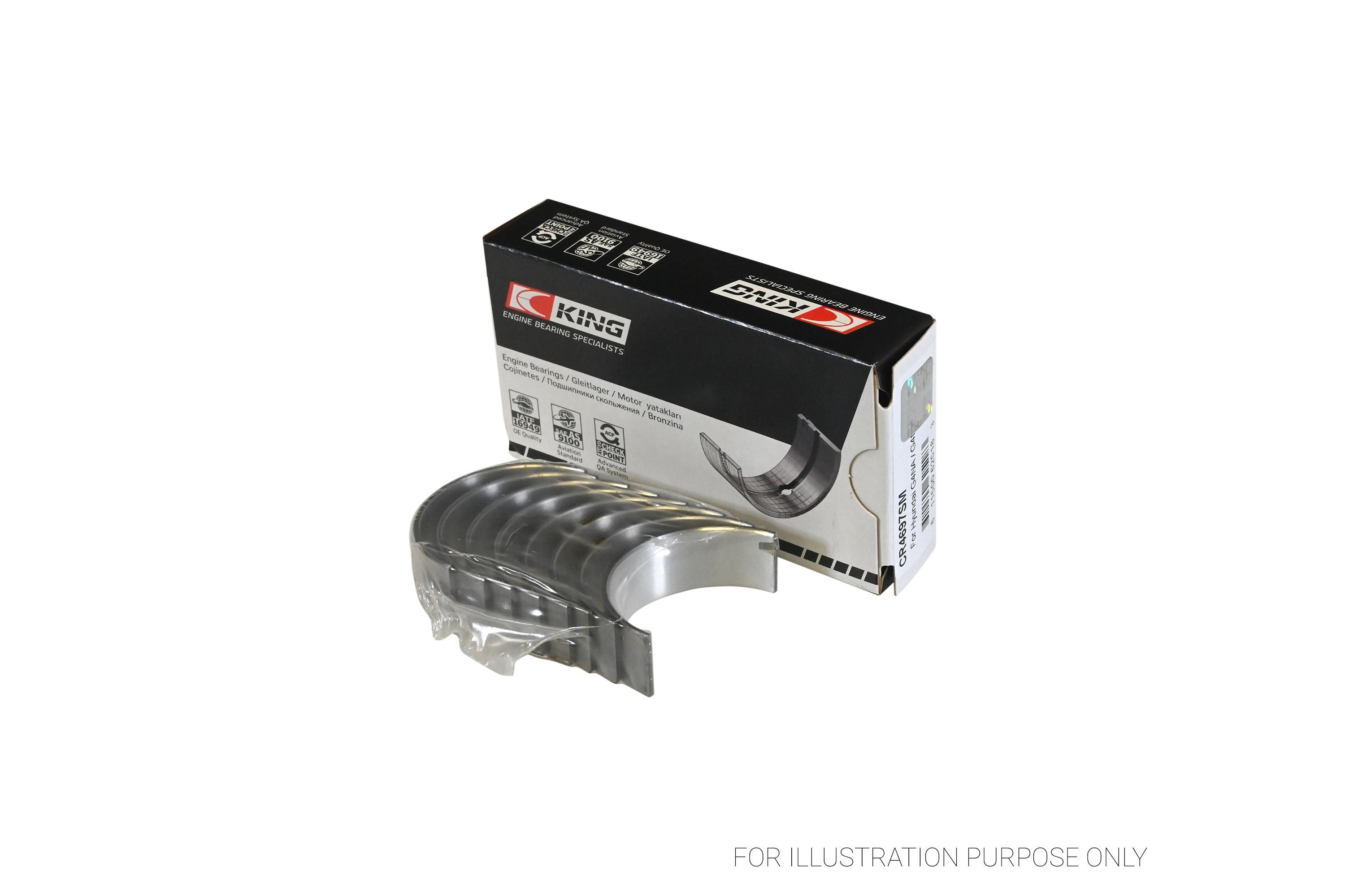 Imagen de CR-4697SM-030 METAL DE BIELA 030 HYUNDAI CRETA 2.0L L4 16-21 ELANTRA 1.8L 2.0L L4 10-17 SONATA 2.0L L4 10-15 TUCSON 2.0L L4 10-15 KIA OPTIMA 2.0L L4 10-15 SOUL 2.0L L4 09-19 SPORTAGE 2.0L L4 14-22