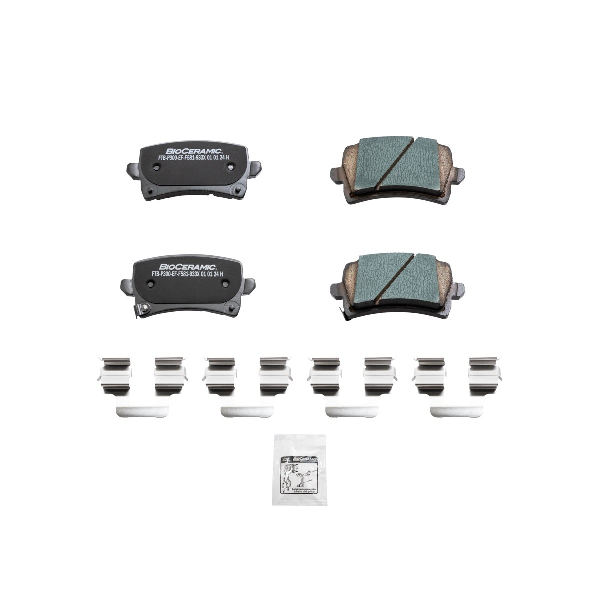 Imagen de BIO 933X-F581 BALATA FRENO DE DISCO TRASERA DODGE JOURNEY 2-23