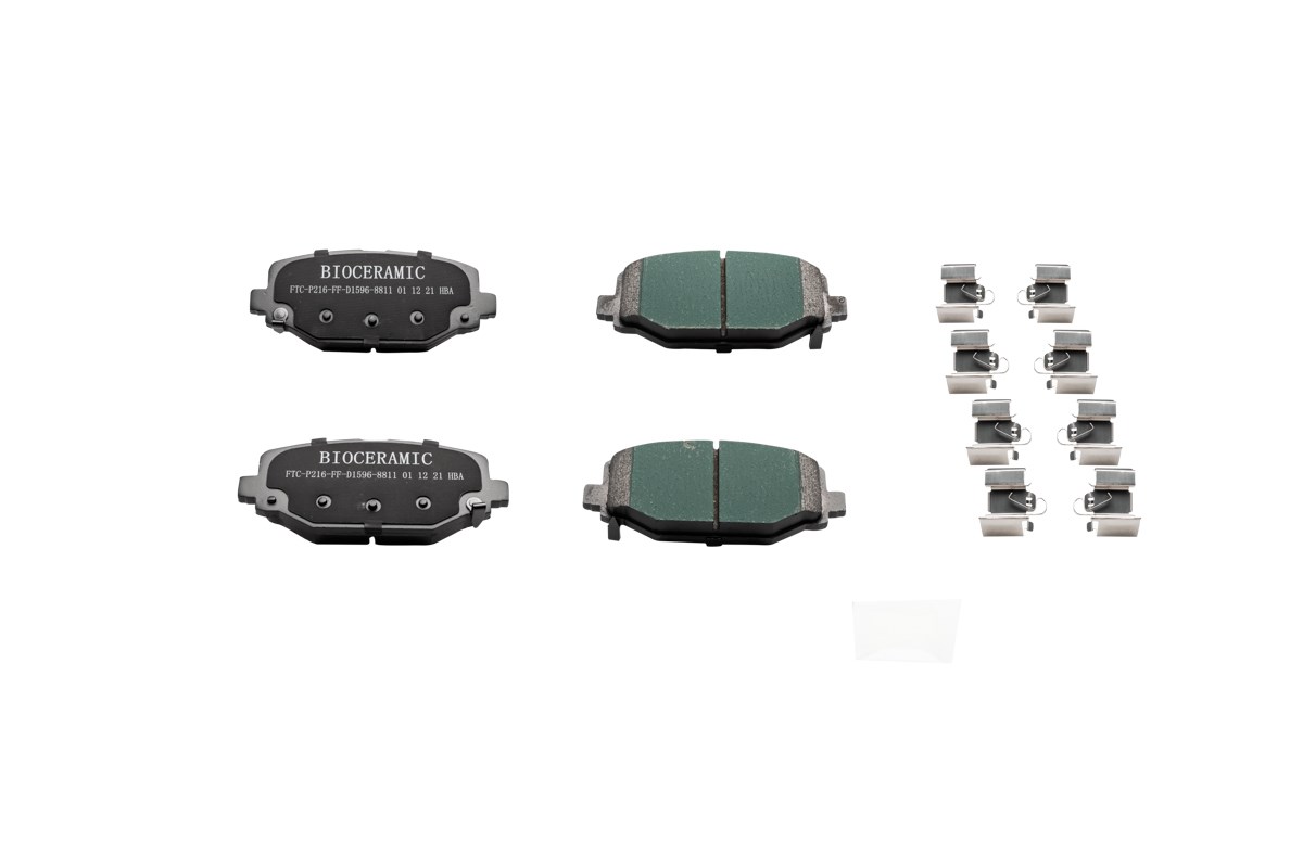 Imagen de BIO8811-D1596 BALATA FRENO DE DISCO TRASERA CHRYSLER TOWN COUNTRY 12-16 DODGE GRAND CARAVAN 17-18 JOURNEY 12-18 VOLKSWAGEN ROUTAN 12-14