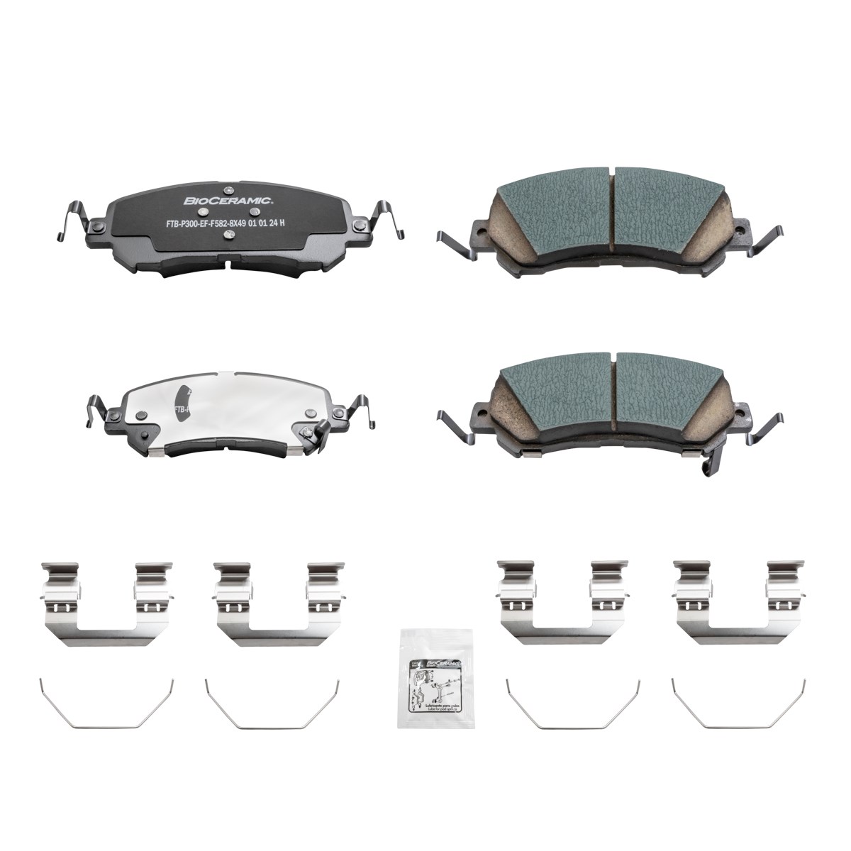 Imagen de BIO 8X49-F582 BALATA FRENO DE DISCO DELANTERA DODGE JOURNEY 22-23